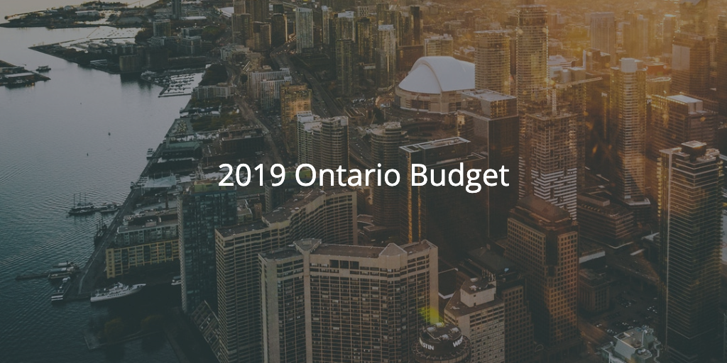 2019 Ontario Budget