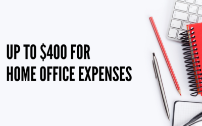 Government of Canada to allow up to $400 for home office expenses