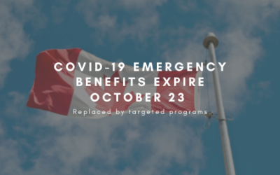 “Final Pivot” – COVID-19 Emergency Benefits expire October 23rd, replaced by targeted supports